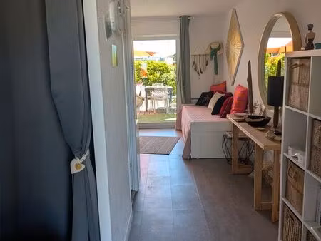 bel appartement avec jardin et piscine - 600 m plage benoît