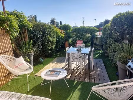 appartement coup de coeur avec jardin