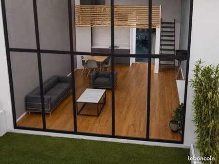 rare loft avec mezzanine + extérieur - tullins