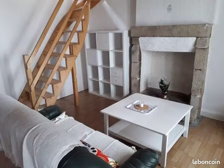jolie petite maison meublée 30m² habitable - centre pontivy