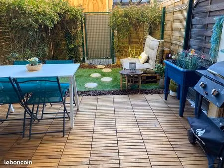appartement 2 chambres jardin
