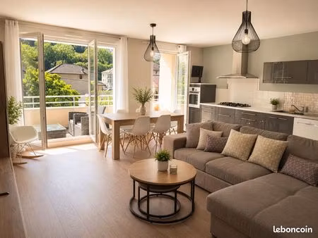 appartement t3 de 69 m² avec balcon  garage et cave – pontcharra