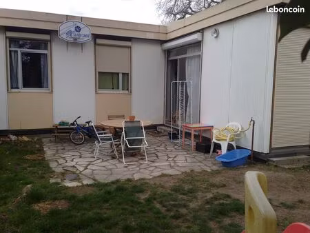 maison f4  avec garage et petit terrain
