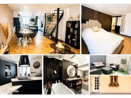 maison 135m2 de caractère style loft - 3ch - foug
