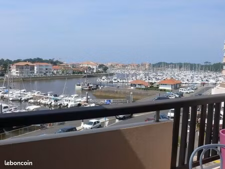 capbreton port vend appart+parking+gde cave