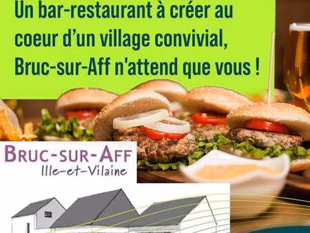 un bar-restaurant à créer au cœur d'un village convivial