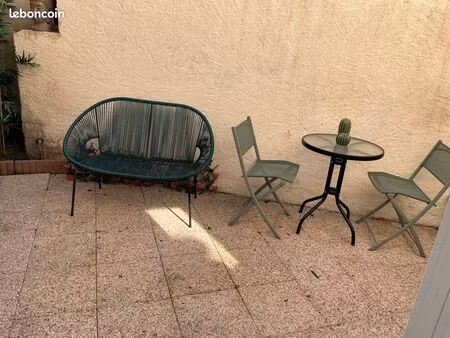 charmant duplex avec extérieur privatif sans vis-à-vis