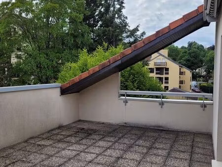 appartement villers les nancy 102 m² avec terrasse et 2 garages fermés
