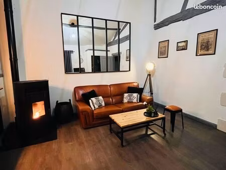 ? maison de caractère meublée – 65 m²