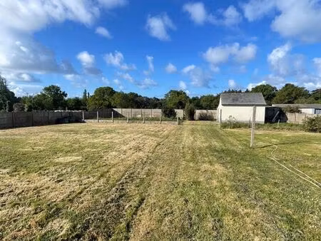 terrain à bâtir 1100 m² – la turballe – vue dégagée – exposition sud/ouest
