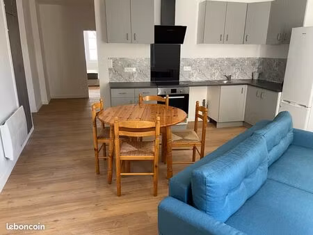 t3 rénové 64 m² meublé & spacieux