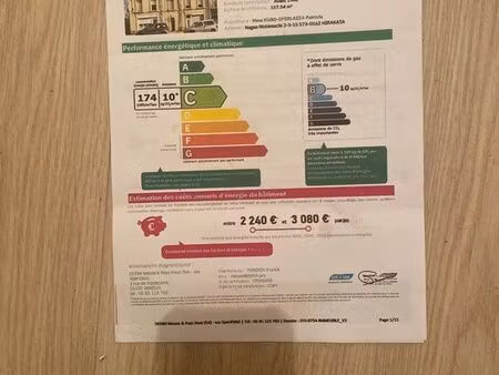 immeuble de quatre appartements plus terrain constructible