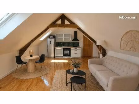 charmant appartement t2 (e) meublé refait à neuf fougères proche centre
