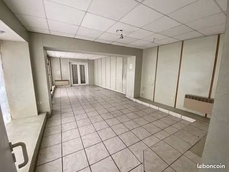 local commercial + appartement en duplex