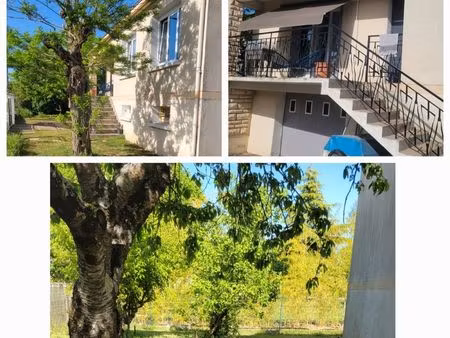 maison avec garage et jardin