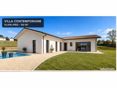 villa contemporaine neuve