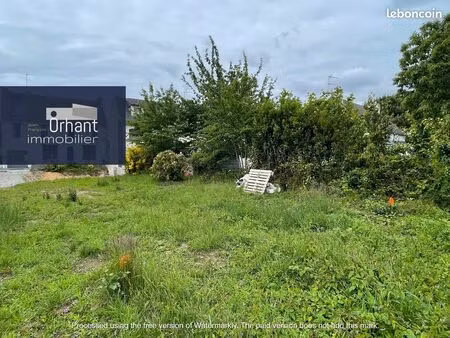 terrain 345 m² vannes