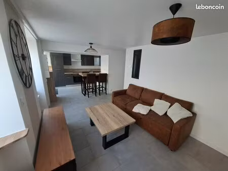 appartement t2 meublé centre bourg