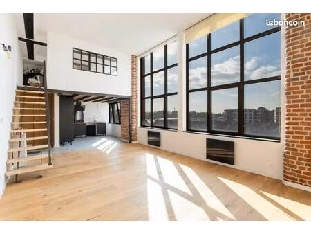 loft 2 pièces 56 m²
