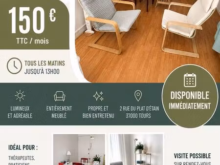 partage de cabinet à tours