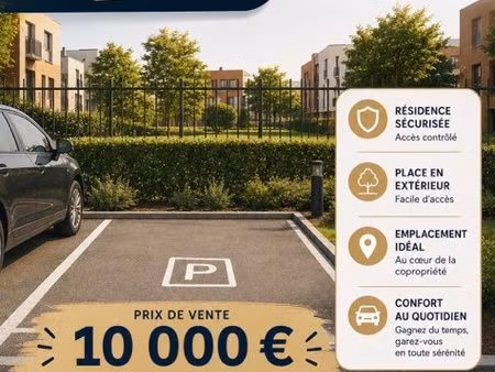 vente place de parking