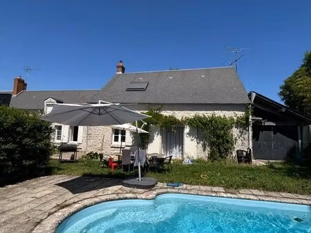 longére 160m2 + jardin calme 1000m2