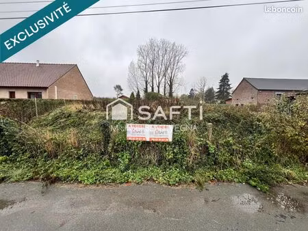 terrain 1433 m² bruille-saint-amand