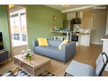 appartement t5 de 84 m² entièrement rénové – balcon  garage et cave