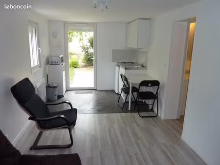 location studio t1 meublé 20 m2 électricité et internet haut débit inclus