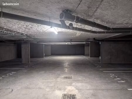 place de parking sous sol lambersart