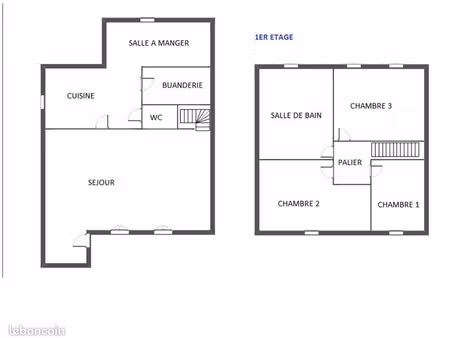 maison meublée t3 de 80 m² avec jardin  terrasse et garage