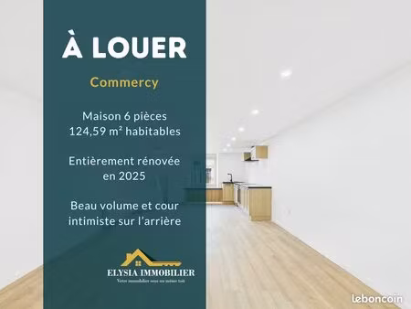 maison de ville 6 pièces 125 m²