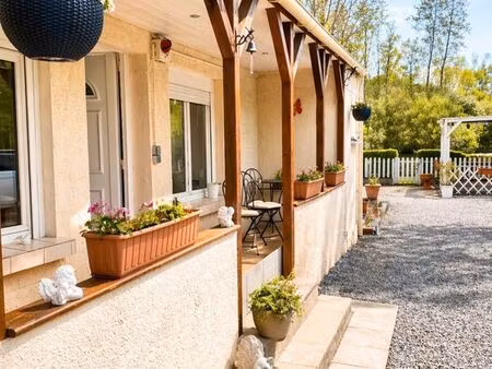 maison de plain-pied à lécluse avec espace pêche et accès privatif au plan d'eau - nature 