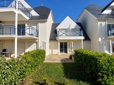 rare sur le secteur : t3 lumineux avec terrasse  jardin et accès plage