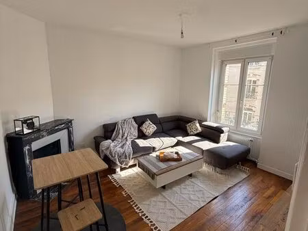 t2 meublé 37 m² • gare à pied • jardin 500 m²