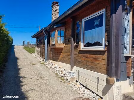 maison individuelle style chalet