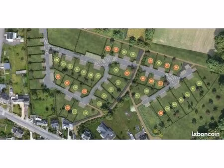 terrain 383 m² riantec