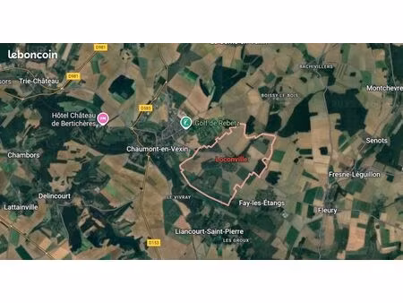 terrain 700 m² loconville