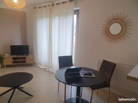 superbe t2 meublé de 48 m²  entièrement refait à neuf avec goût  situé dans un secteur rec