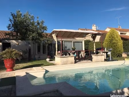 vente pavillon avec piscine cazals