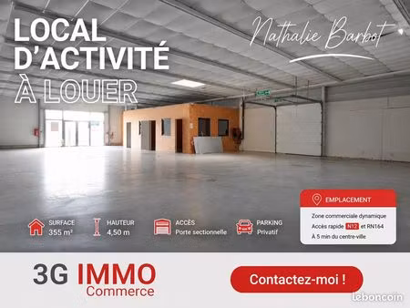 location pro | local commercial | 355 m² | fagnières