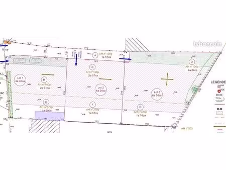terrain 423 m² belz
