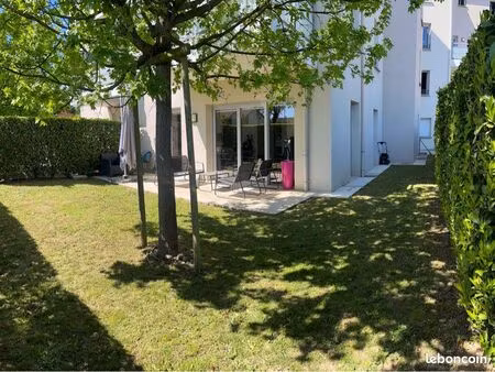 appartement en rez-de-jardin en copropriété