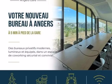 coworking privatif angers gare