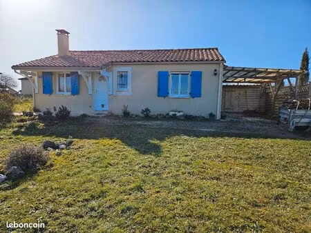 maison t3 terrain 25 km cahors 13 km montcuq