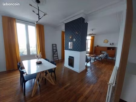t4 112 m2 meublé secteur luton