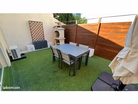 à ne pas louper bel appartement f2 entièrement climatisé et économique avec terrasse aména
