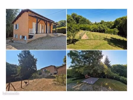 maison avec grand terrain au calme - 4 chambres