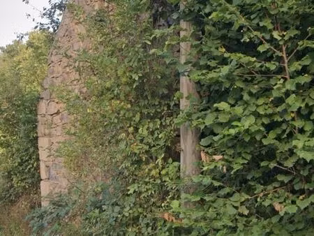 vente terrain +ruines
