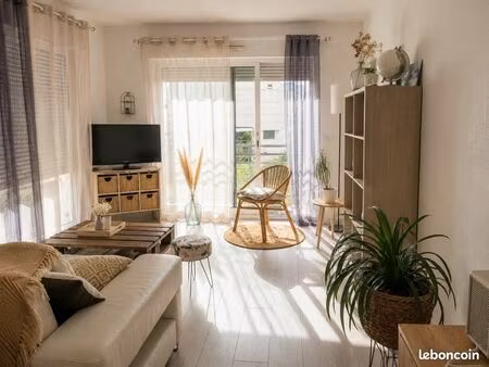 appartement t2 avec balcon et parking sous terrain